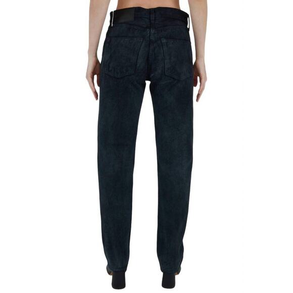 Moussy The Banning Straight Leg Jeans in Black 31 - Picture 3 of 4